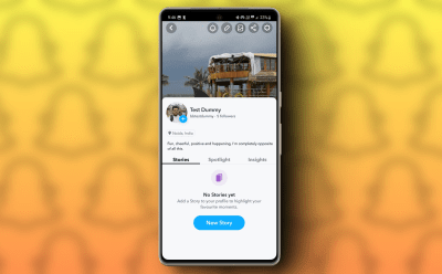 Create Public Profile Snapchat Cover